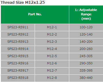 SPS23-R5910 - (PAIR) TEIN Adjustable Sway Bar Link Rod